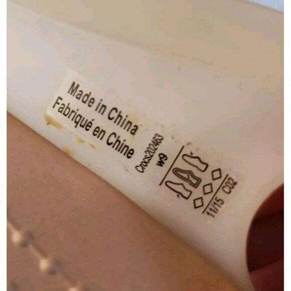 Crocs Isabella Huarache 2 Flat Sandals Beige Brown Summer Vacation Womens Size 9 - Picture 9 of 9